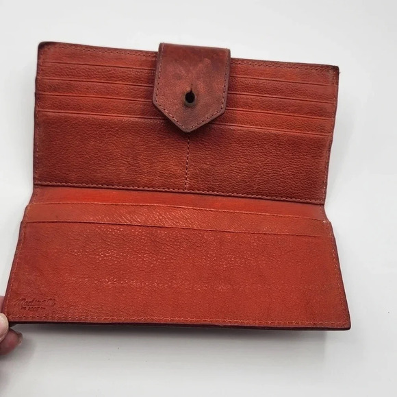 Madewell The Post Leather Wallet Zipper - Picture 5 of 9